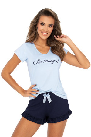 NEW Be Happy 1/2 pyjamas Blue