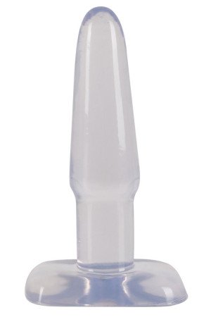 Прозрачная анальная втулка Crystal Clear Medium - 14,5 см.