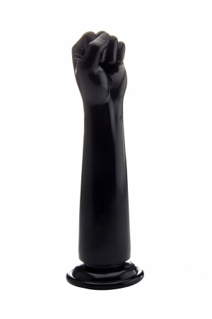 Чёрный кулак для фистинга Fisting Power Fist - 32,5 см.