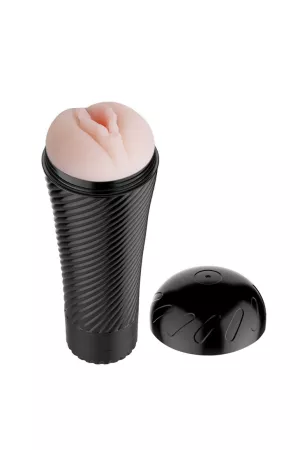 Мастурбатор-вагина с многоуровневой вибрацией Pink Pussy