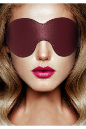 Бордовая маска на глаза Eyemask