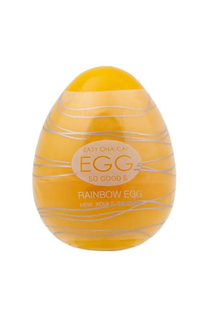 Мастурбатор-яйцо OYO Rainbow Yellow